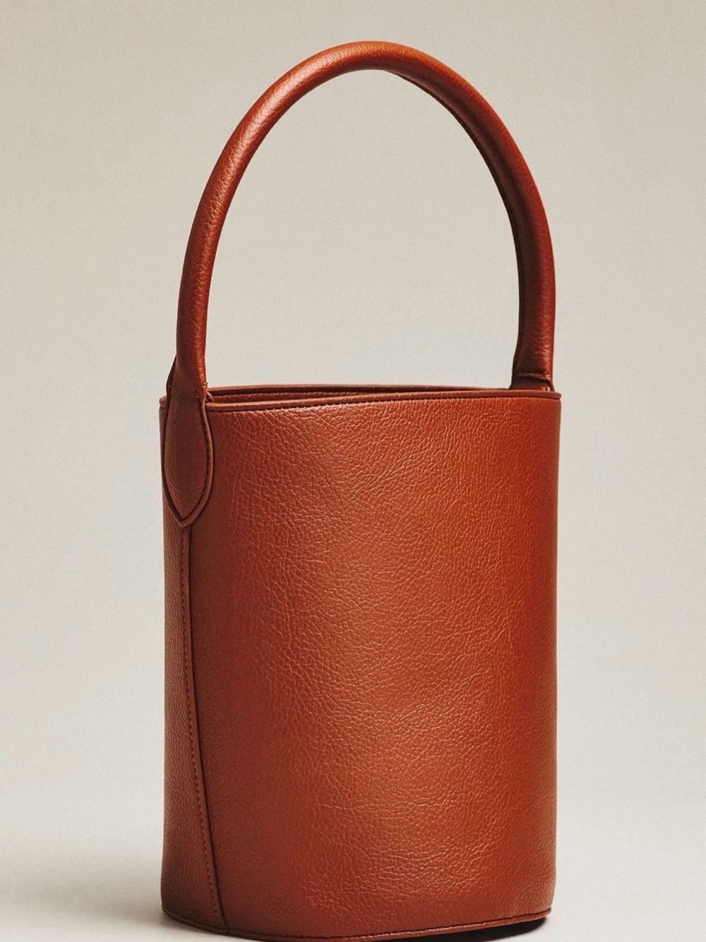 Maeve Faux Leather Bucket Bag - Picture 4 of 11